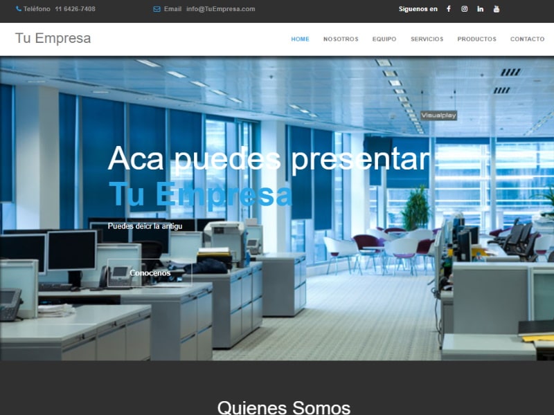 Crear Página Web en Ecuador